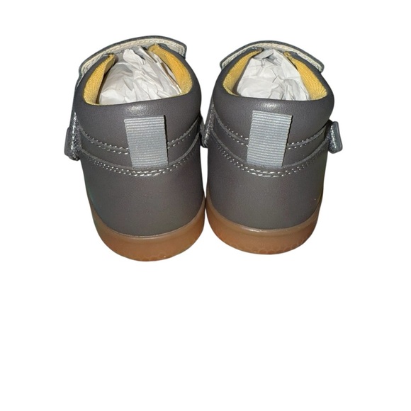 LIVIE & LUCA Maestro Gray Boots ankle boots Size 13 new in box Velcro strap - Picture 5 of 11